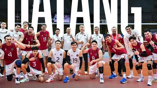 Foto Timnas Voli Putra Indonesia (Instagram @indonesian_volleyball)