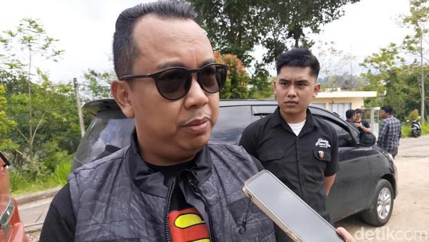 Kasat Reskrim Polres Wonogiri Iptu Agung Sadewo, saat ditemui di Kecamatan Jatiyoso, Kabupaten Karanganyar, Jumat (19/10/2025).