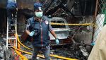 Penampakan Rumah Terbakar di Jakut Sebabkan 5 Orang Tewas