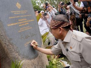 Menbud Resmikan Penataan Kawasan dan Pemugaran KCBN Muarajambi