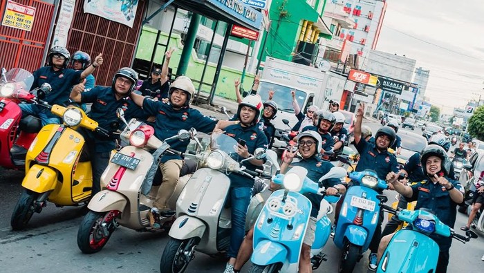 Satu Dekade Lebih MoVe Indonesia Satukan Para Pecinta Vespa Modern