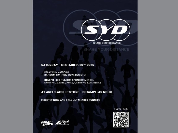 Lari di Share Your Distance Vol. 3, Pulang-pulang Bawa Teman Baru dan Hadiah!