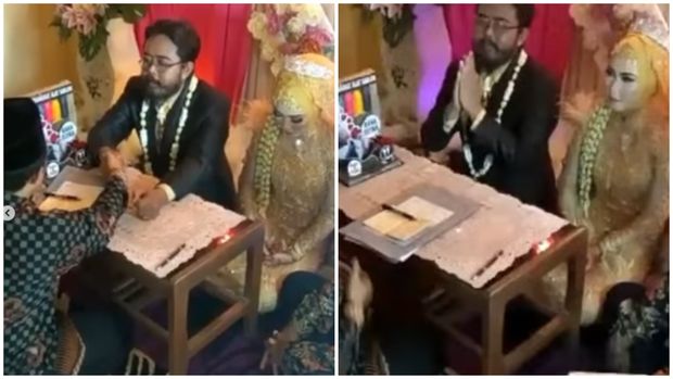 Pria asal Bojonegoro viral usai beri maskawin alat sablon dan uang Rp 77 Ribu. Mahar unik ini jadi simbol usaha yang menghidupi keluarga mendadak viral di media sosial.