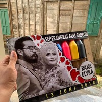 Viral! Pengantin Pria Beri Maskawin Tak Biasa, Alat Sablon & Uang Rp77 Ribu