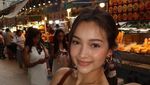 Megan Domani Asyik Kulineran di Thailand, Cicip Ketan Mangga dan Es Krim