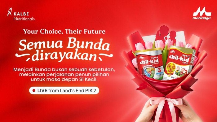Morinaga Gelar Semua Bunda Dirayakan