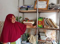 Perjuangan Nikmah 27 Tahun Dirikan TPQ di Bantaran Rel KA Surabaya