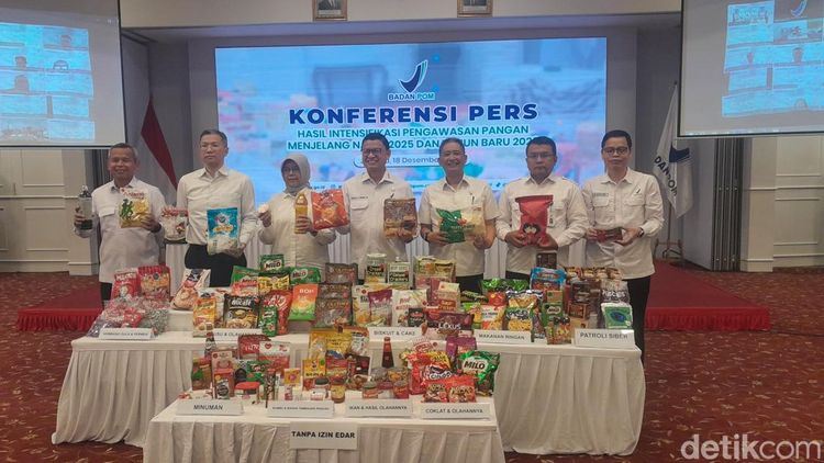 Penampakan Pangan Ilegal yang Diamankan BPOM, Ada Kopi yang Bisa Rusak Ginjal