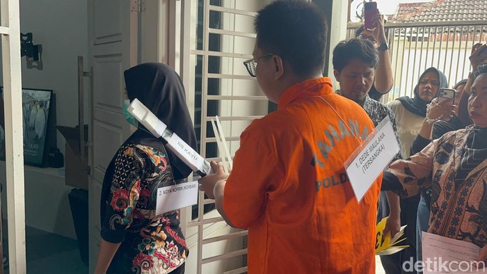 Rekonstruksi Perampokan Tewaskan IRT di Jambi, 18 Adegan Diperagakan