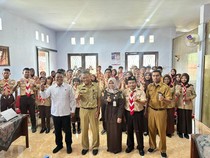 Polisi Gandeng Pramuka Kota Blitar Perangi Narkoba