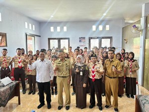 Polisi Gandeng Pramuka Kota Blitar Perangi Narkoba