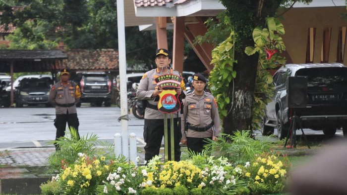 Polresta Serang Kota Bangun Pospam di Lokasi Rawan Bencana Saat Nataru