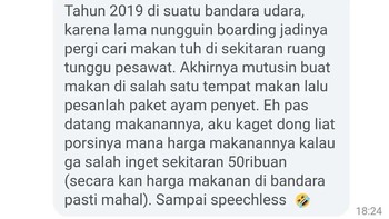 Harganya Rp 50.000-an, kamu tertarik beli? Foto: Instagram/_sadfood
