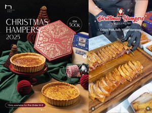 Menunya Quiche hingga Crispy Pork Belly, Ini 5 Ide Hampers Natal Menarik
