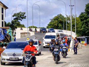 Satu Jalur Flyover Nurtanio Dibuka, Kecepatan Kendaraan Dibatasi