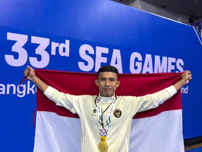 Atlet Muda Asal Pematangsiantar Sumbang Emas ke-61 Indonesia di SEA Games 2025