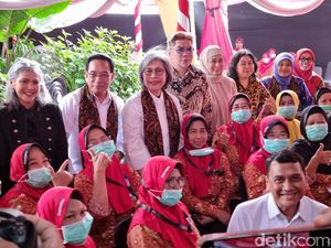 Wamenkes Tinjau Cek Kesehatan-Vaksinasi 5.000 Pekerja PT Sampoerna