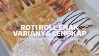 Roti Roll Bogor punya bentuk gulungan dengan isian yang beragam. Rotinya lembut dan aromanya menggoda. Cocok untuk camilan maupun teman minum teh. Foto: Instagram visitagram.id