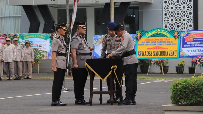 Eks Kapolres Tuban AKBP William Kena Mutasi Jadi Pamen Pusjarah