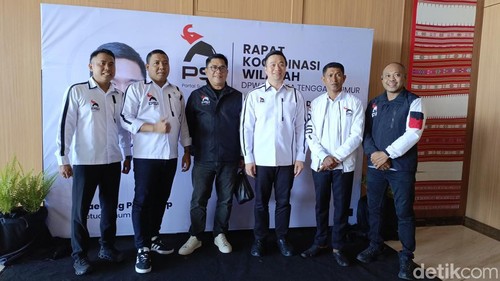 Christian Widodo Ketua DPW PSI NTT, terpilih kembali pimpin DPW PSI NTT, Jumat (19/12/2025).