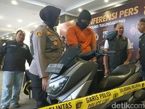 Terekam CCTV, Maling Motor di Tulungagung Ditangkap 5 Jam Setelah Beraksi