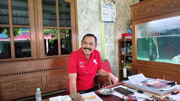 FX Hadi Rudyatmo atau FX Rudy saat ditemui di kediamannya di Pucangsawit, Jebres, Solo, Sabtu (20/12/2025).