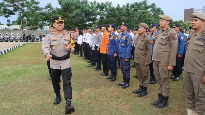 Polres Metro Tangerang Kerahkan 419 Personel Amankan Natal-Tahun Baru