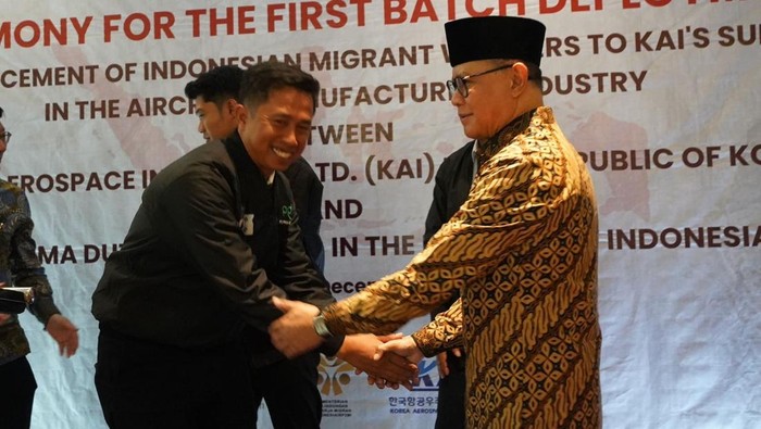 KP2MI Lepas Pekerja Migran Indonesia ke Perusahaan Dirgantara Korea