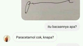 Perkara tulisan dokter... Foto: X.com