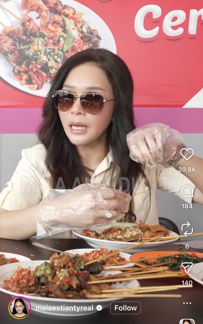 Maia Estianty Kulineran di Restoran Melaney Ricardo hingga Andre Taulany