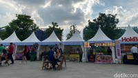 Nusantara by The Beach, merupakan festival kuliner yang diselenggarakan detikfood dan didukung oleh Tolak Angin dan C+ Collagen dari Sido Muncul. Berlokasi di CBD PIK 2 Beachwalk. Foto: Yenny Mustika Sari/detikcom