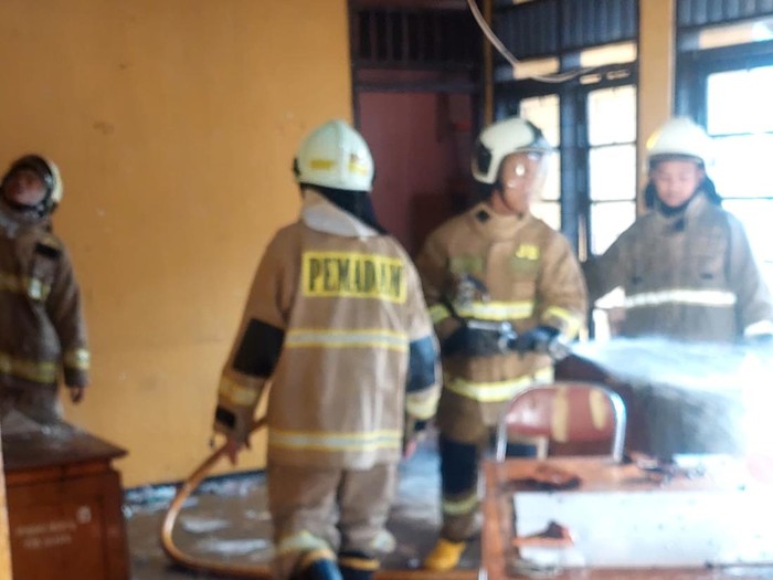 ODGJ Main Korek Gas, Panti Sosial di Cengkareng Kebakaran