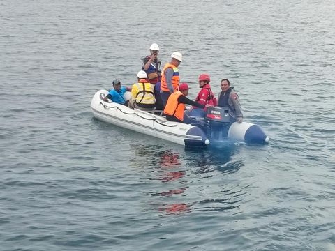 Patroli Polres Probolinggo mengamankan Objek Vital Nasional