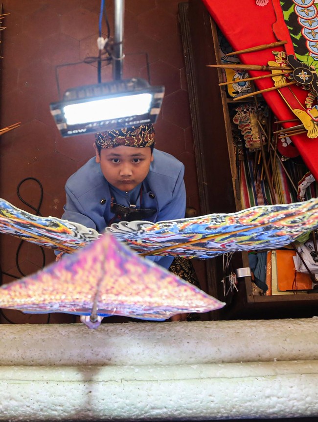 Dalang Cilik Ramaikan Wayang Anak Bangsa di Kota Lama Semarang