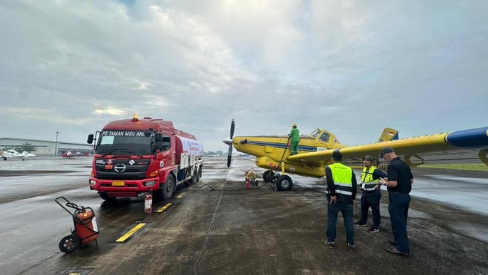 Pertamina Kirim BBM ke Bener Meriah dan Aceh Tengah Pakai Pesawat Air Tractor