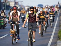 UMY Kampanye Kurangi Emisi Karbon Lewat Gowes Heritage