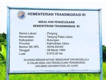 Penjelasan Disnakertrans Kaltara soal Inventarisasi Lahan Eks Transmigrasi