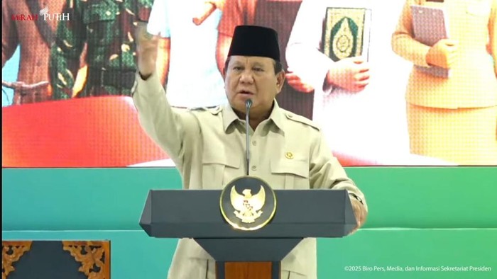 Prabowo: Jangan Mark Up Gila-gilaan, Sama dengan Mencuri!