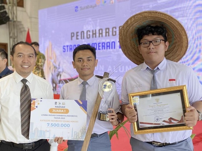 Usung Inovasi Lingkungan, Siswa SMA di Surabaya Raih Juara 1 Inovboyo 2025