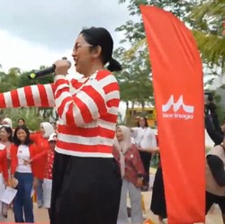 Keseruan Nyanyi Bareng di Semua Bunda Dirayakan