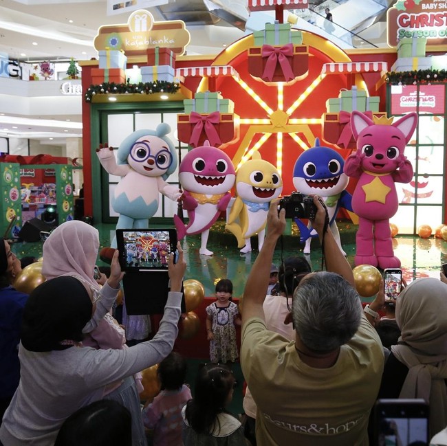 Serunya Bermain Bersama Pinkfong dan Baby Shark di Mal