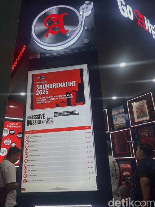 Beragam kegiatan yang bisa dilakukan di Soundrenaline 2025.