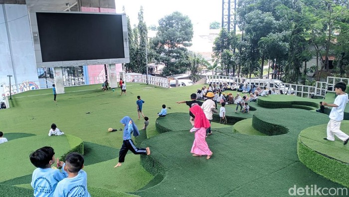 Wajah Baru Taman Film, Ruang Ramah Anak di Bawah Pasupati