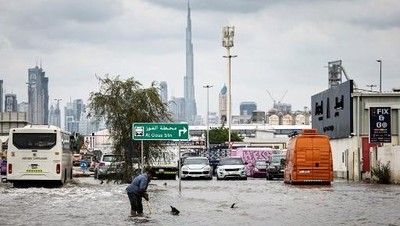 Banjir Guyur Kota Emas Dubai