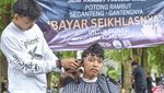 Pangkas Rambut Seikhlasnya, Galang Dana untuk Korban Bencana Aceh-Sumatera