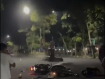 Kecelakaan Fatal Balap Liar, 5 Orang Terkapar di Jalan Ngurah Rai Jembrana