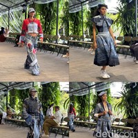 Dari Kain Sisa ke Runway, Jeans Perca Curi Atensi di Bali Fashion Trend 2025