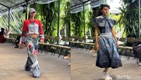 Dari Kain Sisa ke Runway, Jeans Perca Curi Atensi di Bali Fashion Trend 2025