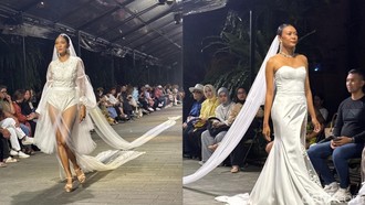 Busana Pengantin Menerawang Curi Atensi di Bali Fashion Trend 2025