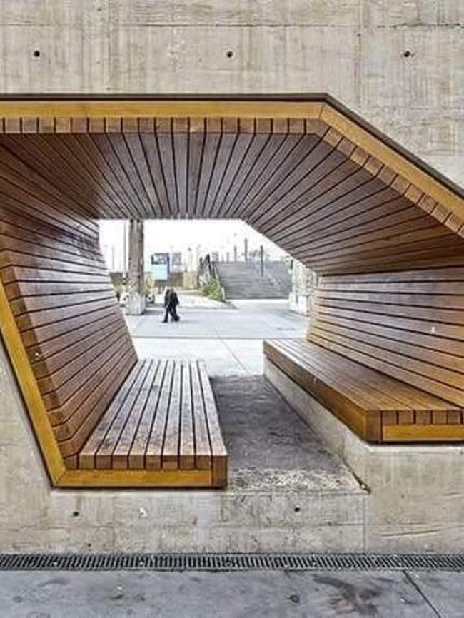 Deretan Desain Bangku Taman Kreatif yang Nyeni